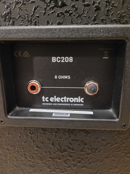 Wzmacniacz i kolumna basowa TC Electronic BAM200 i BC208