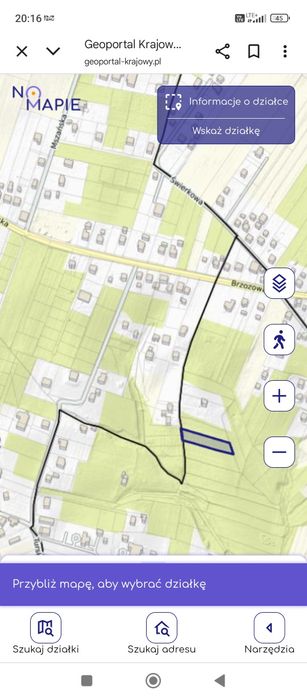 Działka leśna 21a, Las Turza Śląska