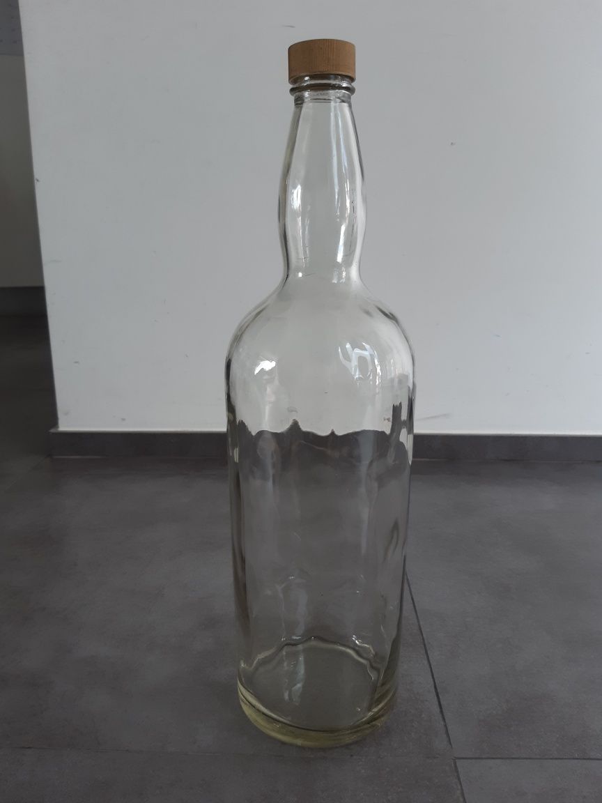 Garrafa de vidro grande 4,5L