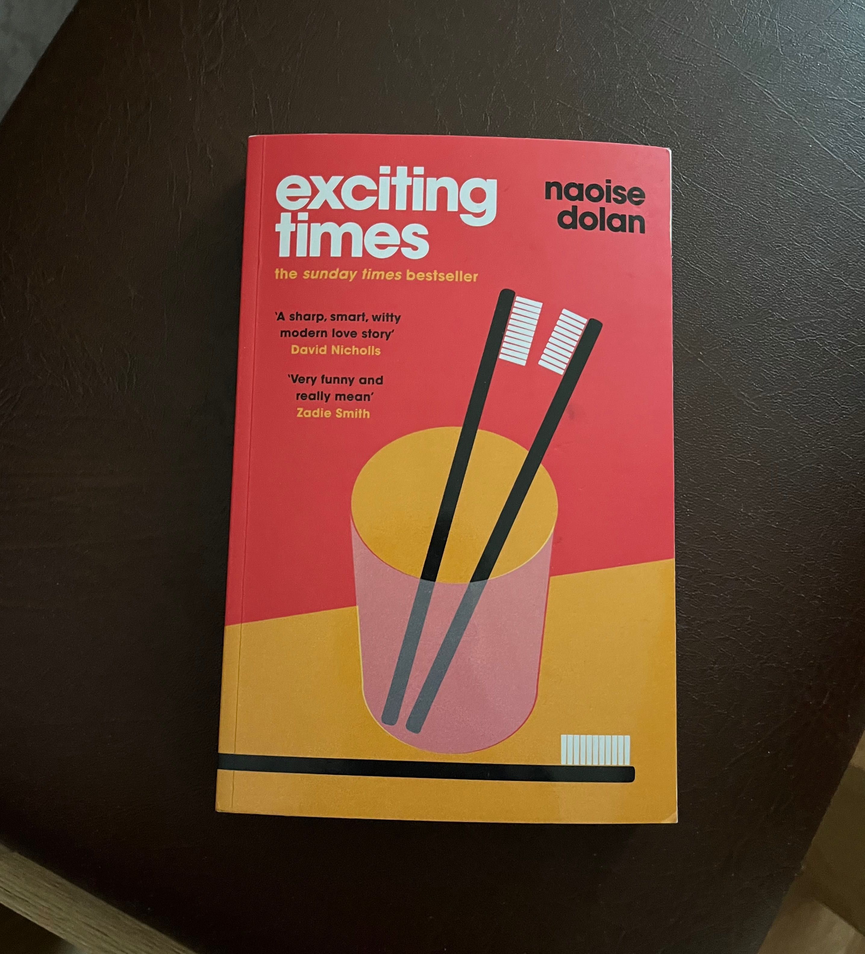 Книга Exciting times англійською мовою