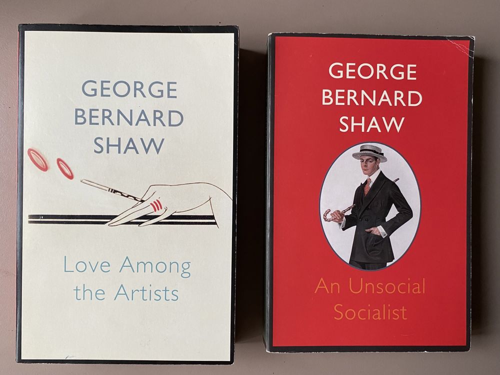 Книги Bernard Shaw (англ)-Unsocial Socialist, Love among the artists