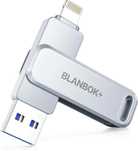 BLANBOK+ Certyfikowany przez Apple MFI 128 GB dysk flash USB do iPhone