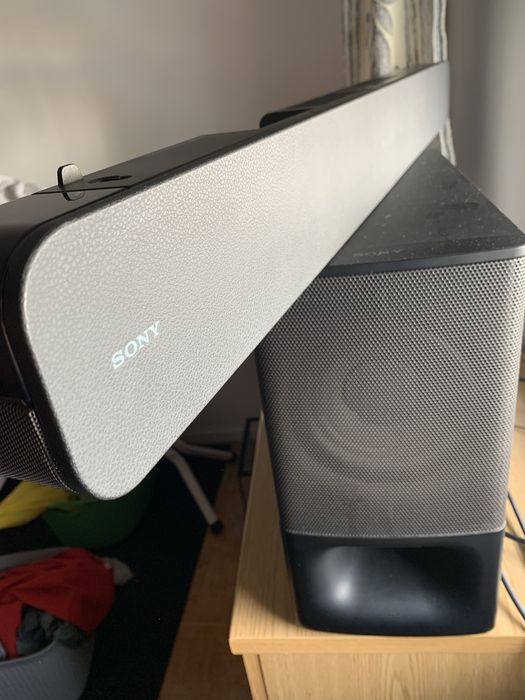 Sistema de som com barra e subwoofer SONY