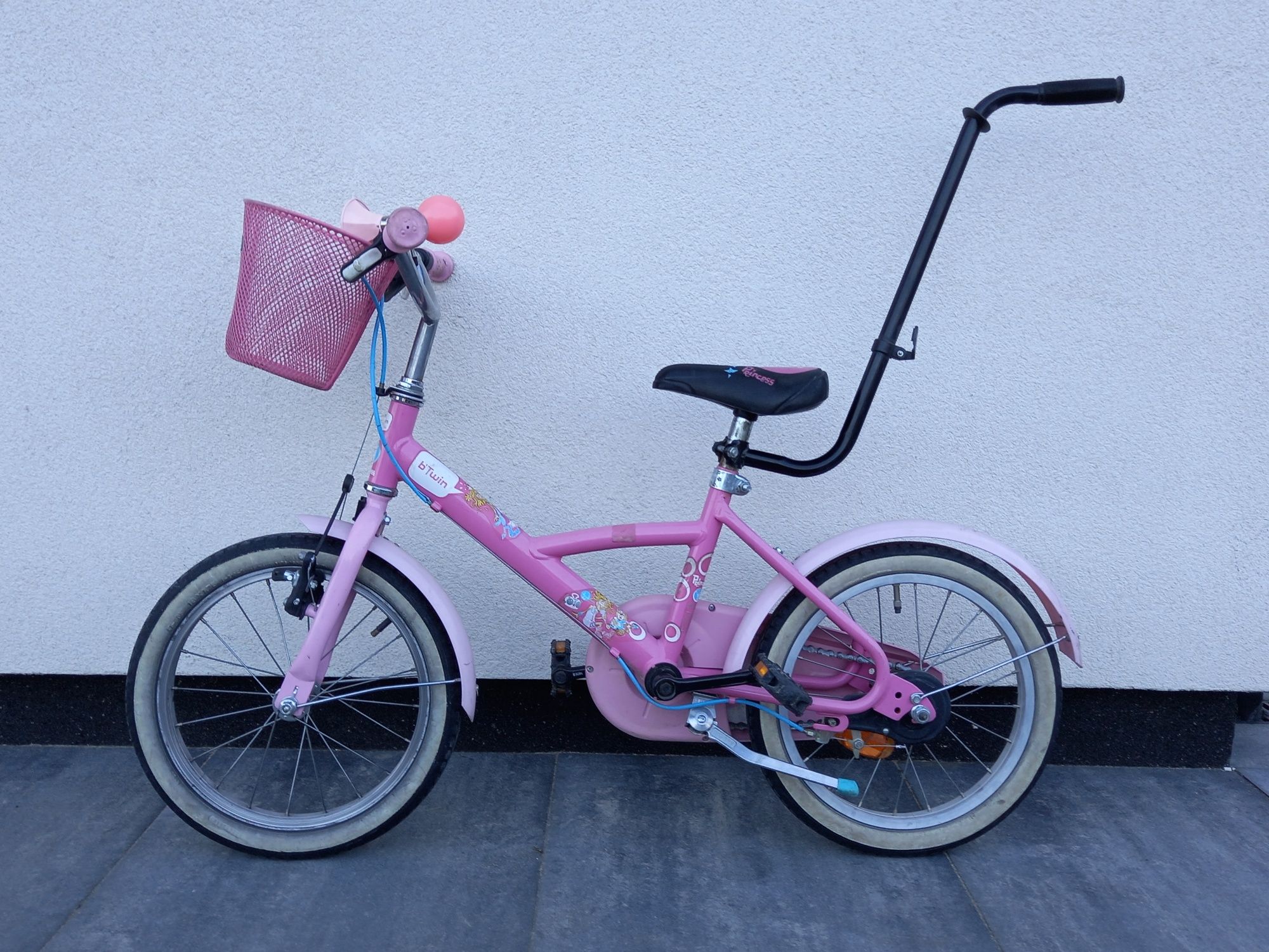 Rower dla dziewczynki Btwin Princess 16' Różowy