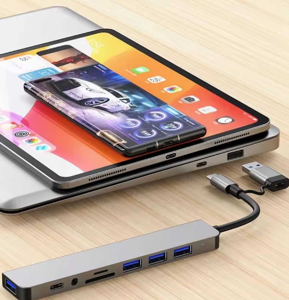 Док-станция (хаб)  USB , type-c.
