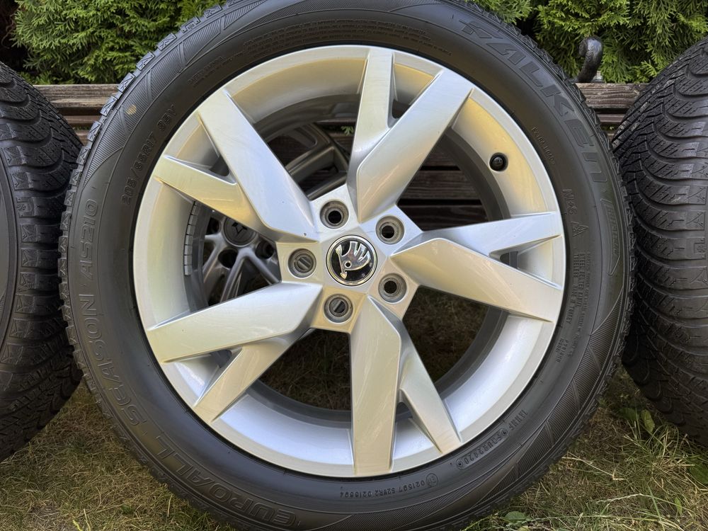 Alufelgi r17 5x112 JAK NOWE Skoda Octavia a5 / a7 Superb Kodiaq Karoq