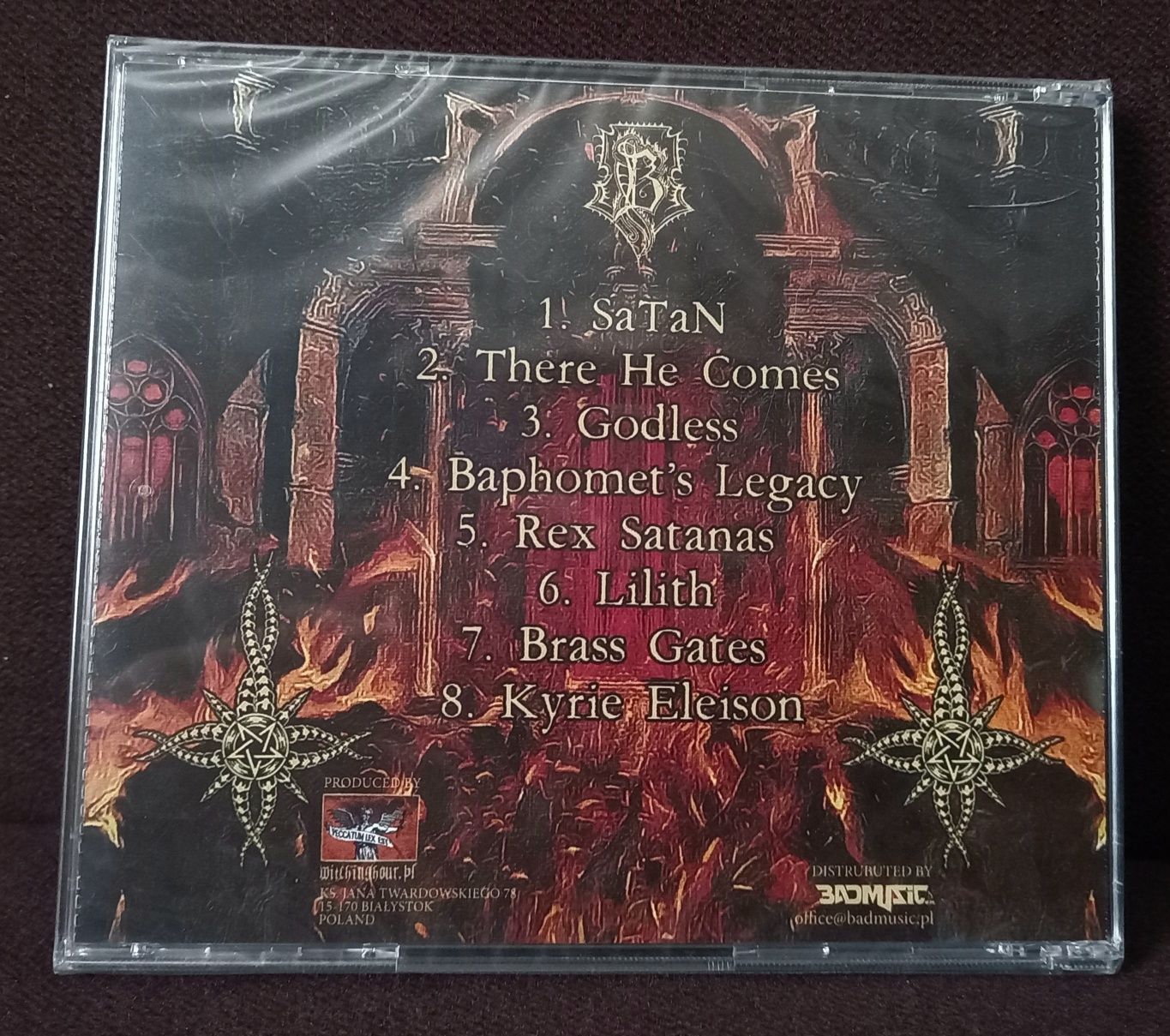 Besatt "Supreme And True At Night" CD Black Metal