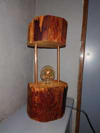 Lampa z ponad 100 letniej krokwi