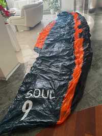 Flysurfer soul 9 m + bar