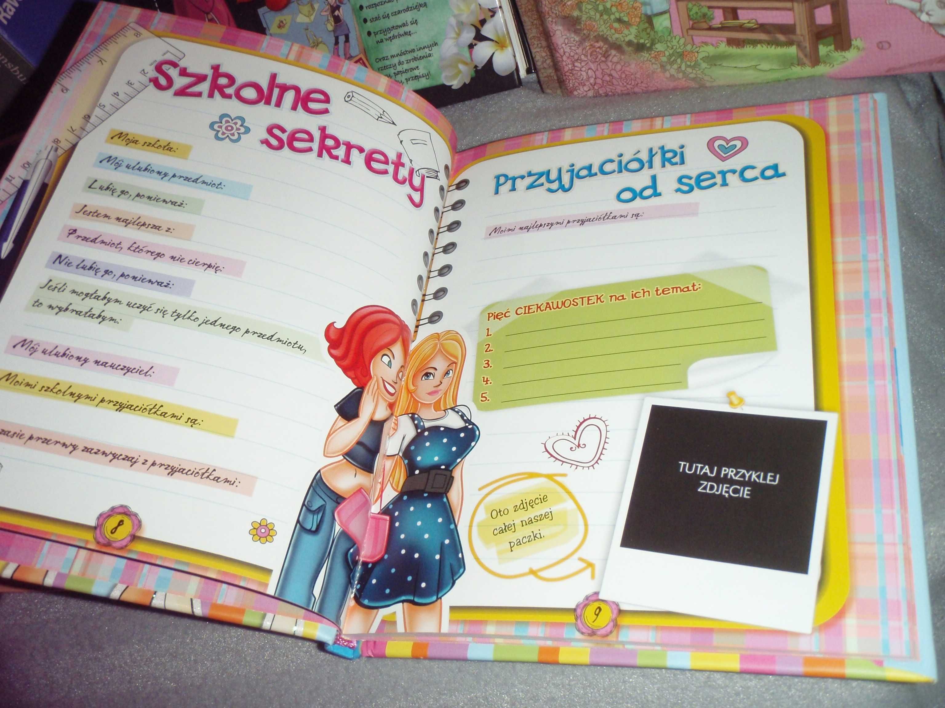 Notatki dla Małolatki, Pamiętnik, Kreatywny dziennik, Perfekcyjna Nast