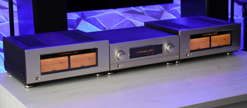 Luxman M-7F × 2 + C-7F  komplet kolekcjonerski  wersja 230 V zamiana