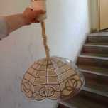 Lampa PRL plastikowa