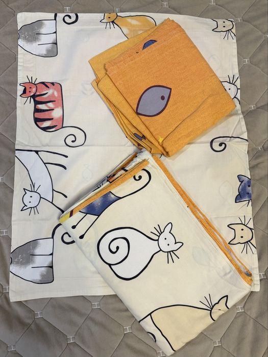 Постільна білизна комплект постельноебельё набор односпальне полуторне