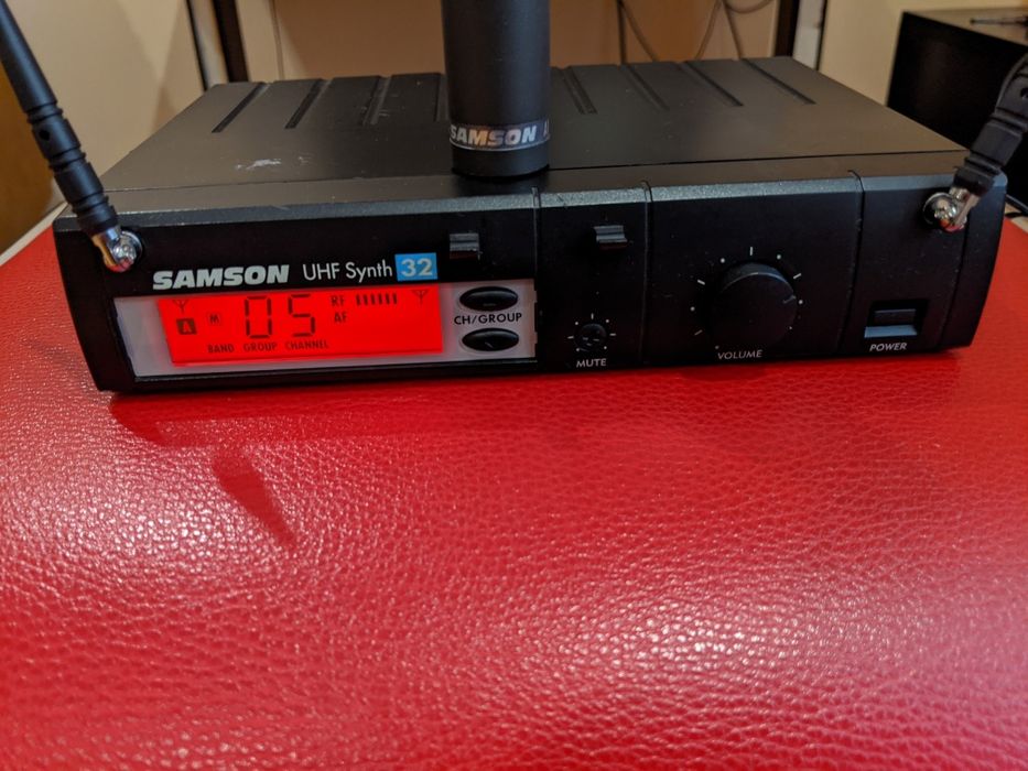 Samson AX1/Synth32. Samson SR2.Shure SM87.