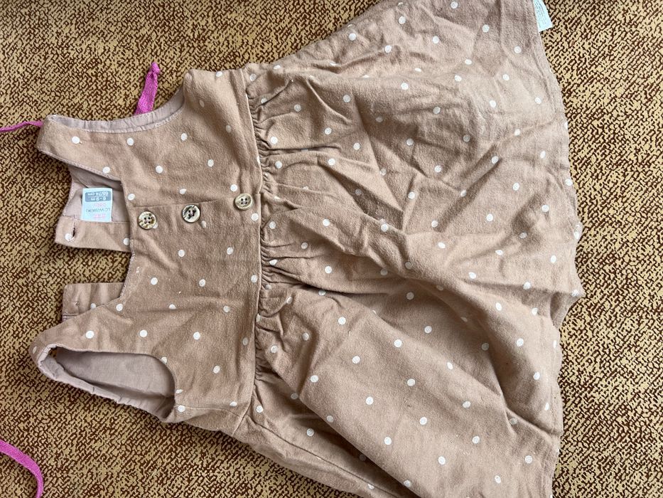 Пакет 9 речей на дівчинку 68/80 crocs c6 осінь демісезон