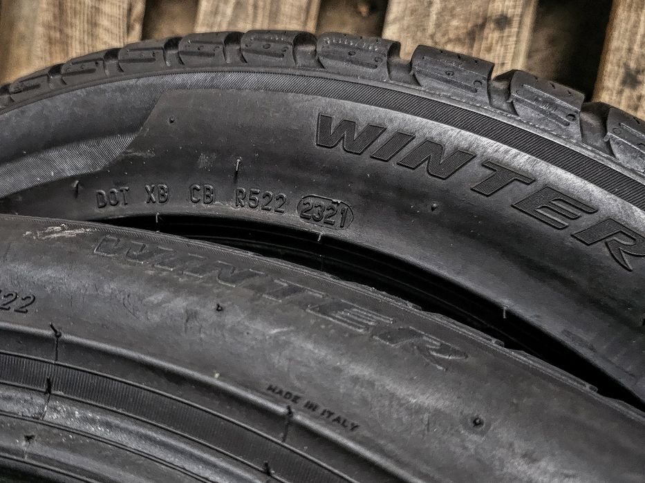 Зимова пара 245/45r17 Pirelli | 2021 | 6.5mm | Italy | Преміум | Ідеал