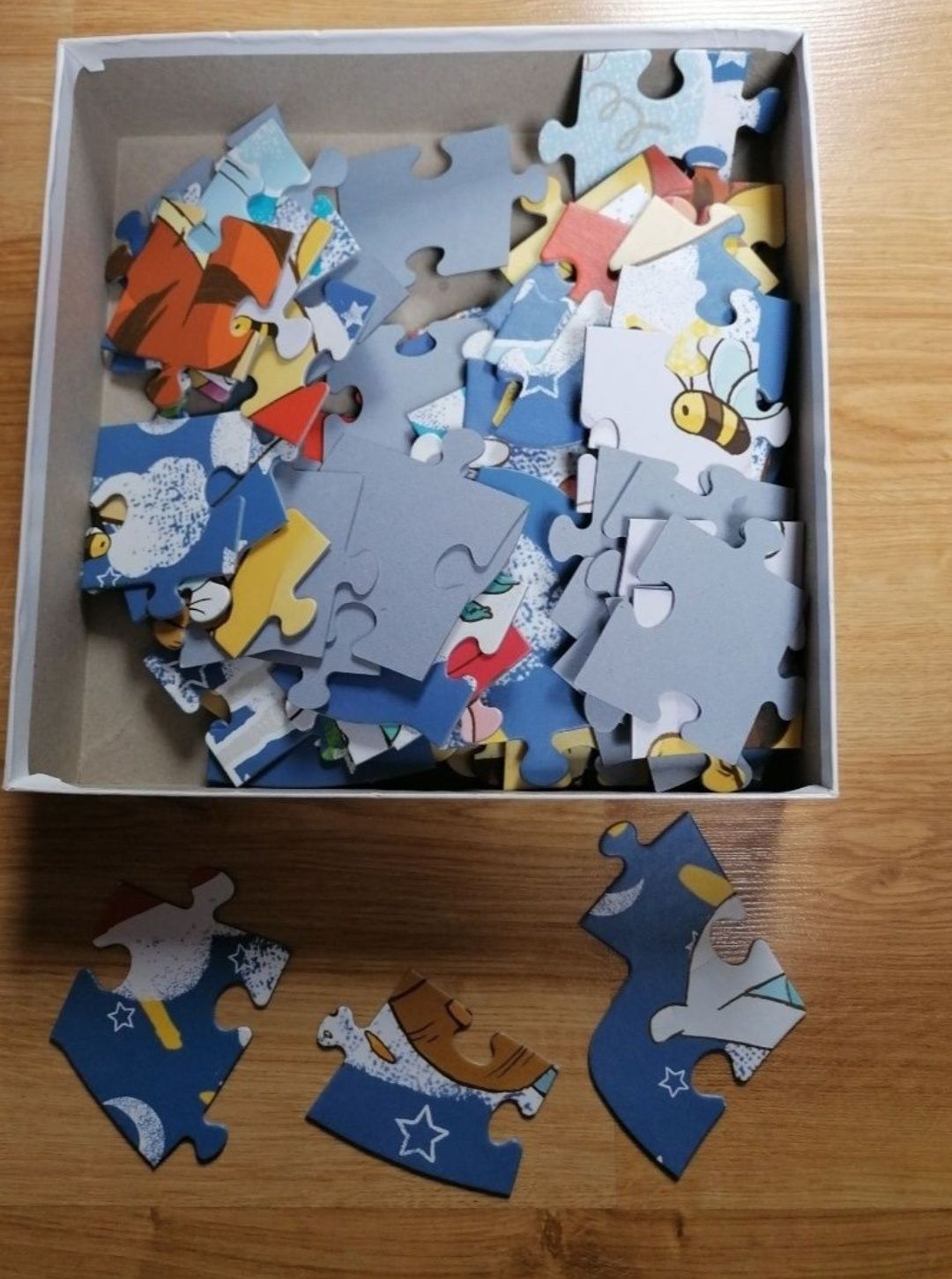 Puzzle trefl, wiek 4 +. (2 zestawy)