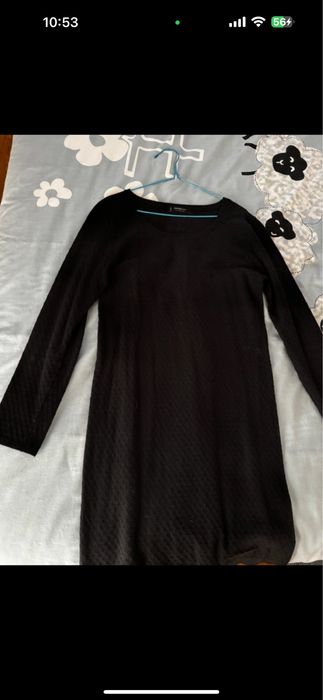 Vestido preto Mango