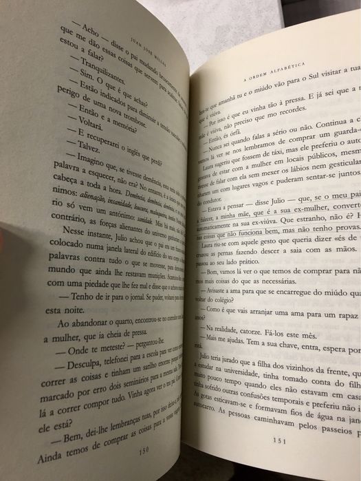 Livro A ordem Alfabética de Juan José Millás