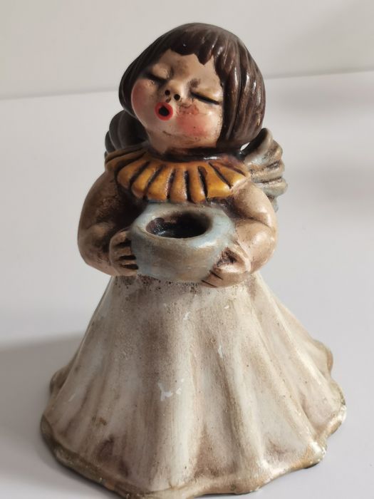 Anioł Thun Bonzen Angel. Antyk.