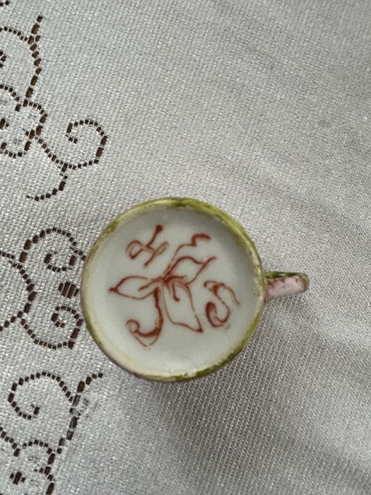 Filiżanka malutka ręcznie malowana