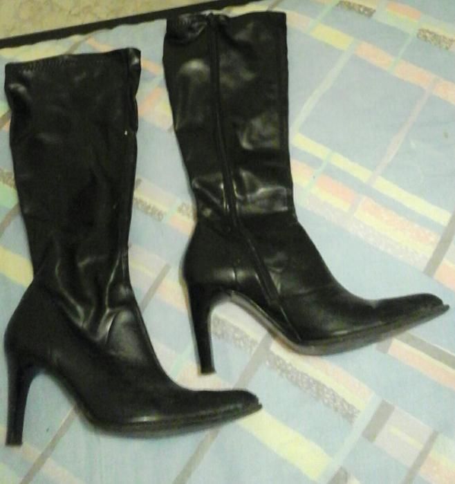 botas cano alto