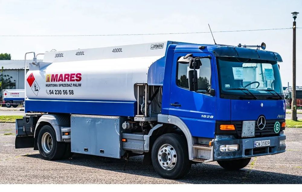 Mercedes-Benz Atego 1628L  2004r - cysterna Stokota Elzam 11,7m3 3 komory