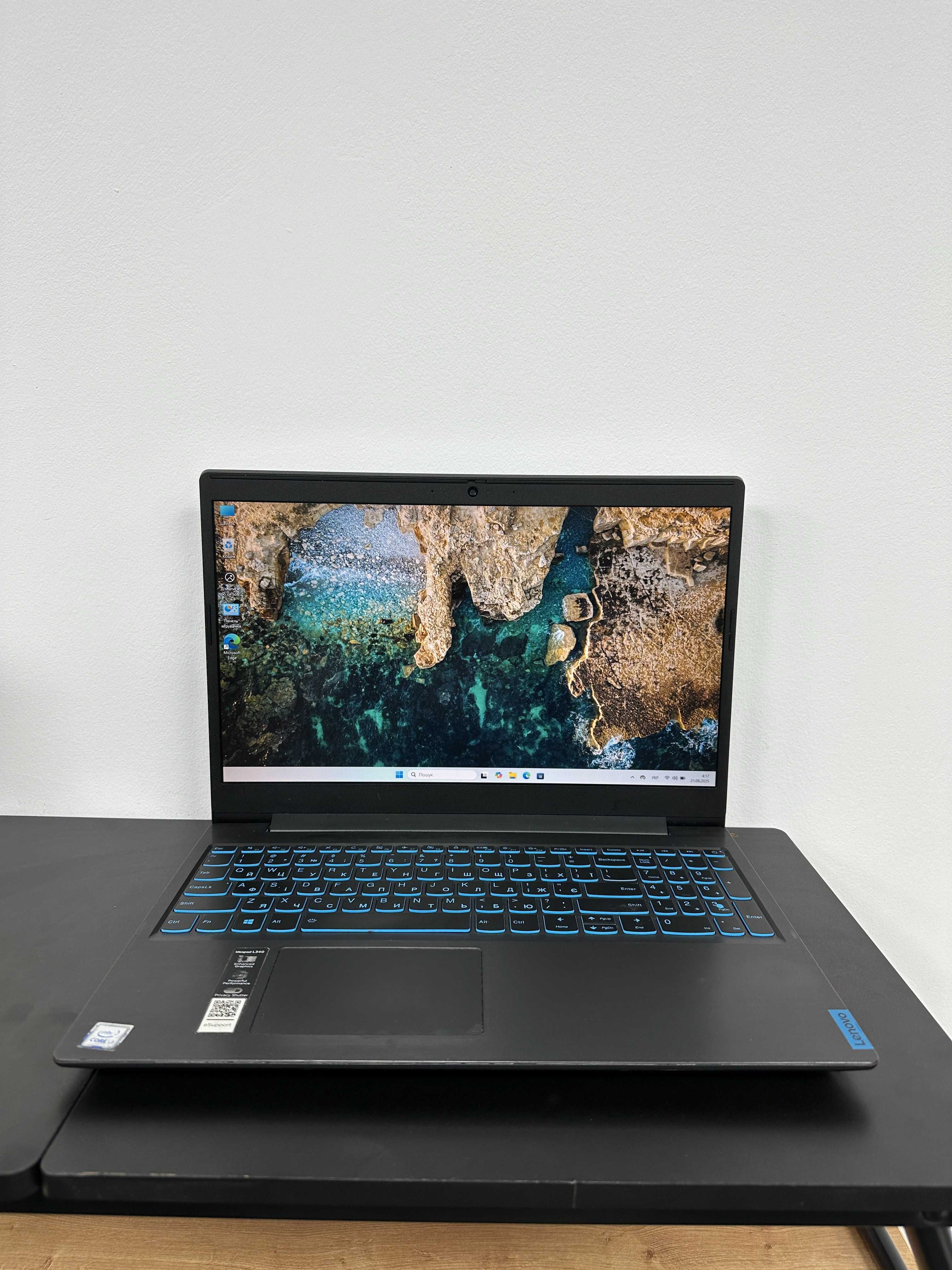 ігровий Lenovo IdeaPad (I5-9300HF/8gb/256 SSD/ GTX 1650-4Gb) 87983SV