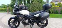 Suzuki V-STROM 650 ABS.TC 39tys.km-TUV.ASO Shad Olejara AIRFLOW Nawi MANETY Torba LED