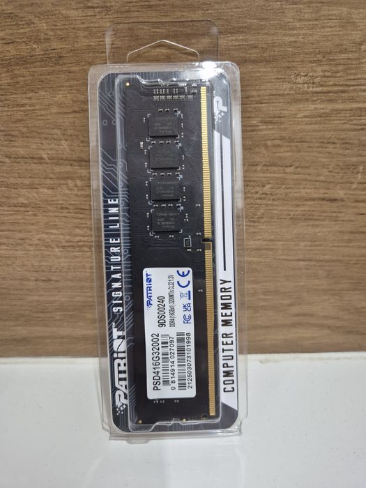 Nowa Pamięć RAM DDR4 16GB Patriot 3200MHz CL22