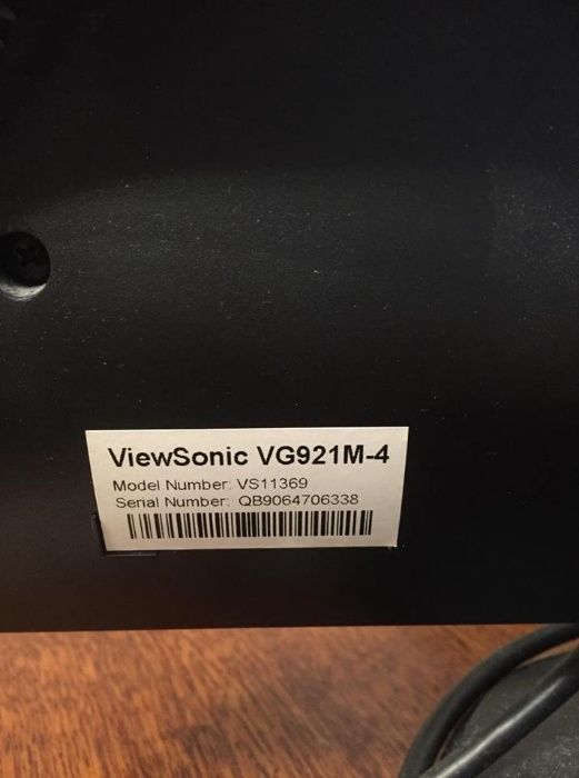 Монитор ViewSonic VG921M-4