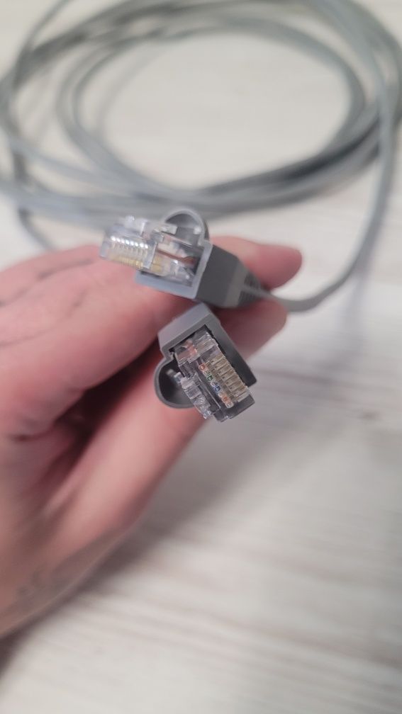 LAN кабель Ethernet RJ-45, 5 метрів (Cat5e/Cat6)