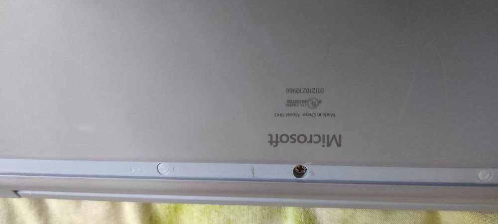microsoft surface laptop go model 1943(несправний контролер живлення)