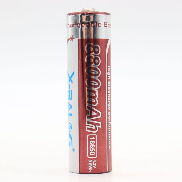 Акумулятор 18650 на 8800 mAh, Li-Ion, X-Balog / Акумуляторна батарейка