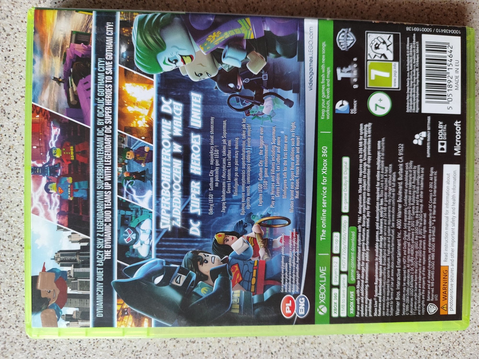 Gra XBOX 360 - Batman 2 DC Super Heroes plus FIFA 12