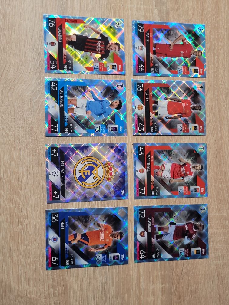 Karty match attax 2022/23 crystal pararel