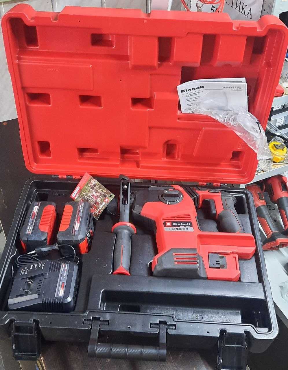 Перфоратор акумуляторний безщітковий Einhell HEROCCO 36/28+ЗП+18V3,0Ah