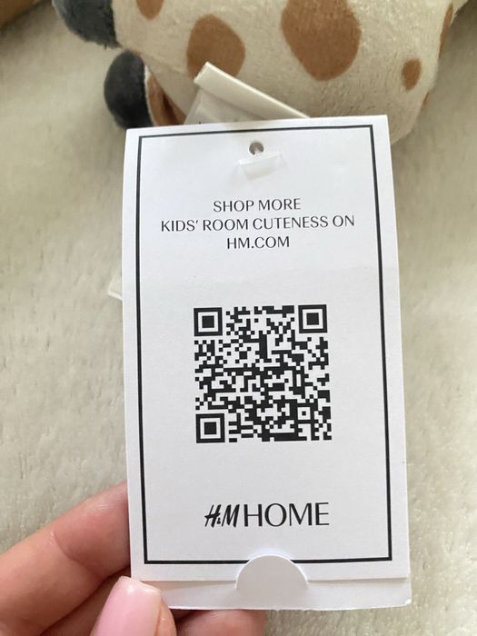 Метрова жирафа h&m Мʼяка іграшка жирафик h&m home