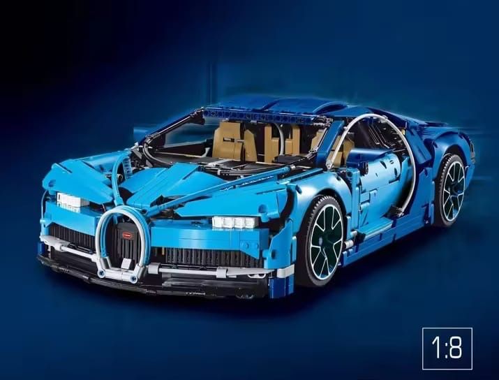 Bugatti Chiron klocki