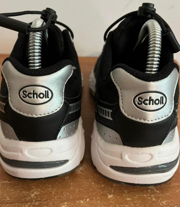 Scholl Sprinter Easy – wygodne buty uniseks (czarne) 37