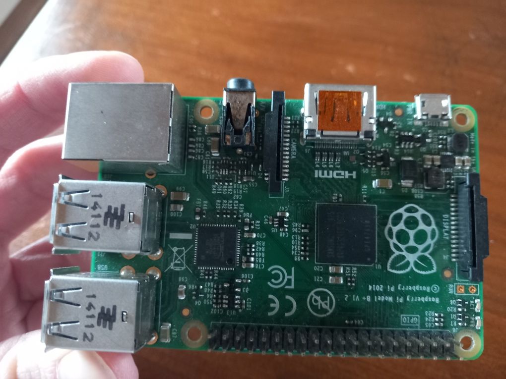 Minikomputer raspberry Pi 1 model b+