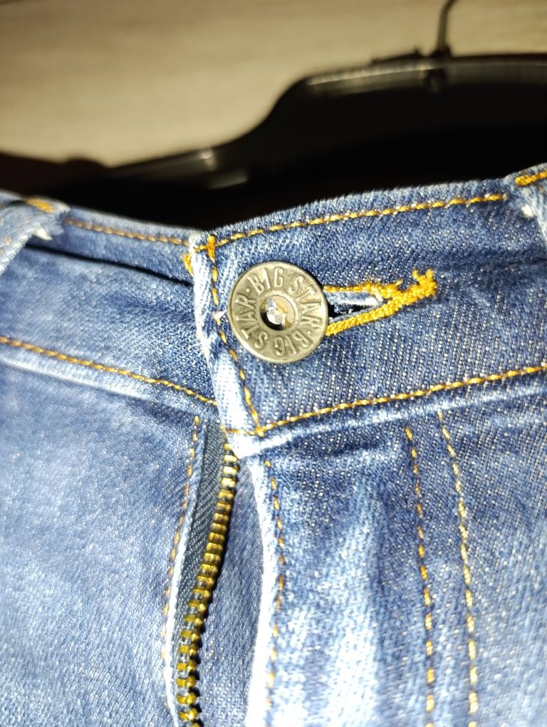 Spodnie jeansowe jeans denim big star damskie