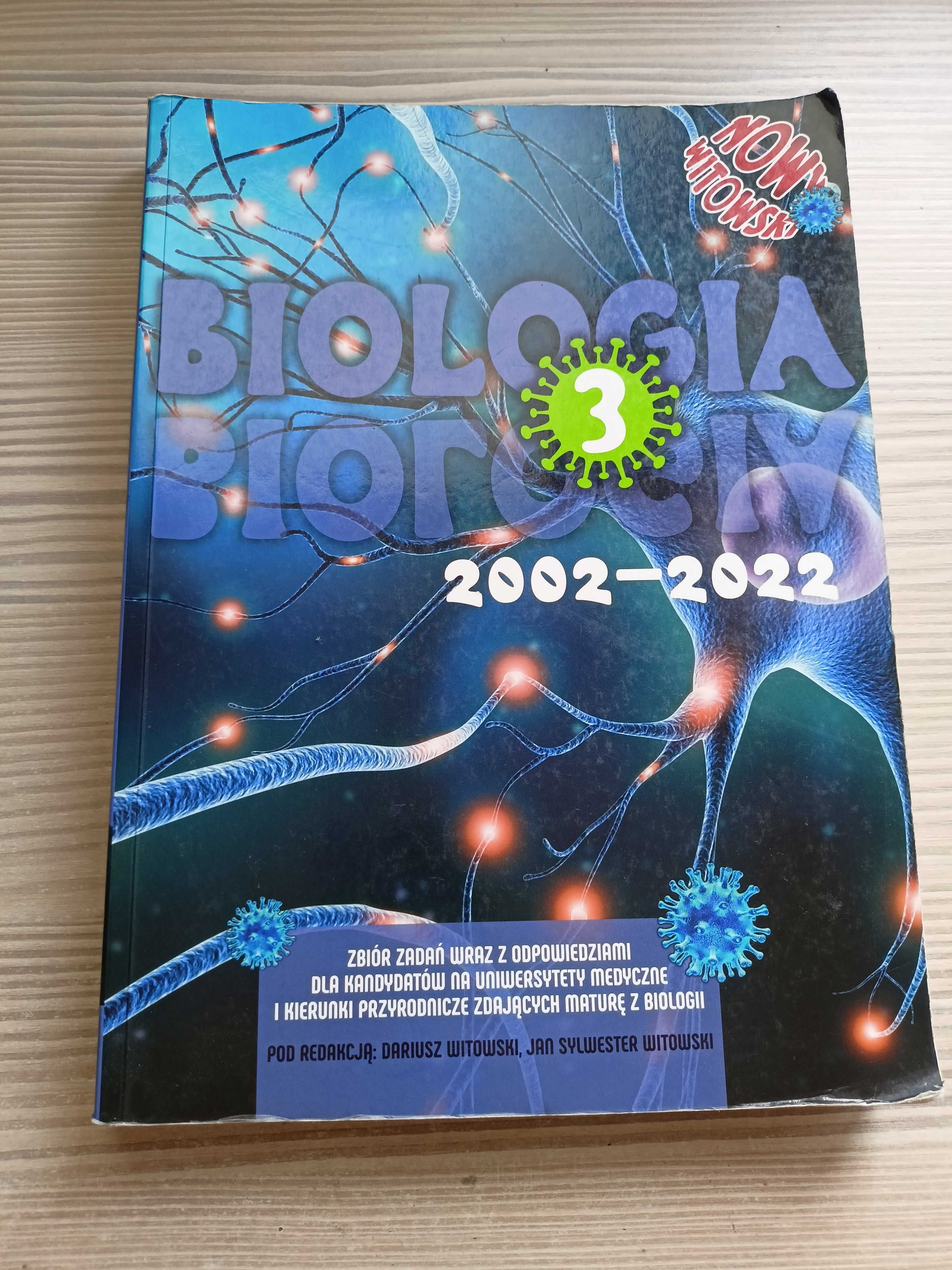 Zbiór zadań 3 wraz z odpowiedziami biologia,Witowski