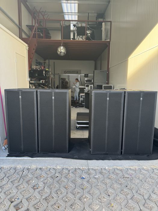 Sistemas de som e materiais para eventos