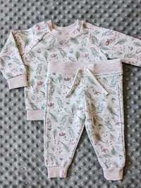 Komplet dla niemowlaka dres bluza + spodenki Primark rozmiar 62-68
