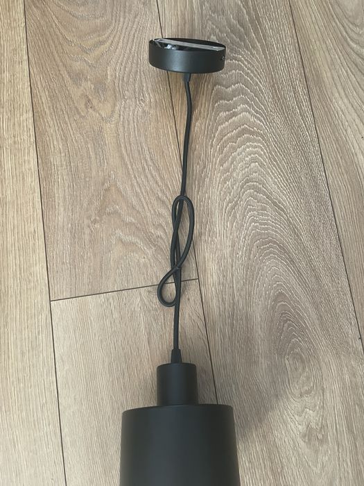 Czarna Lampa sufitowa