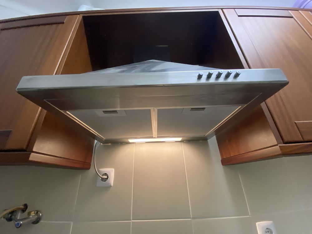 Exaustor inox nunca usado