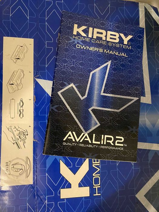 Aspirador de limpeza KIRBY G10D com todos os acessórios