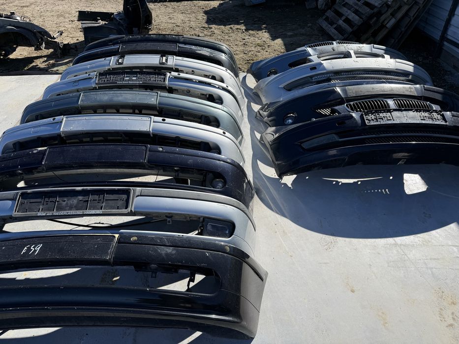 Бампер передній задній BMW E46 Е39 Е53 Е60 Е61 Е65 Е70 Е83 Е87 Е90 Е91
