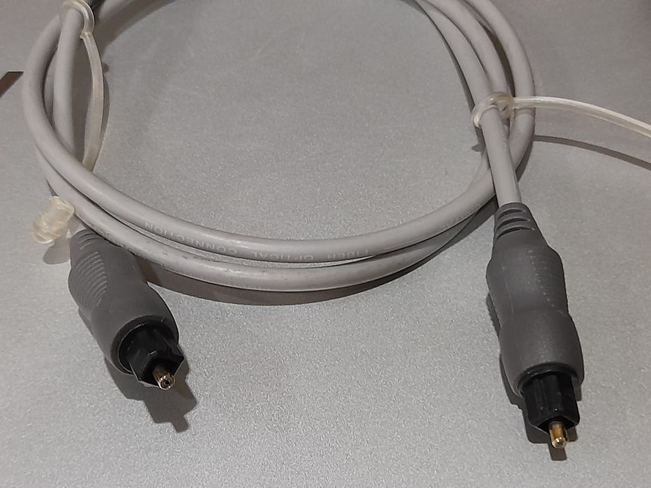 Cabo optical áudio como novo